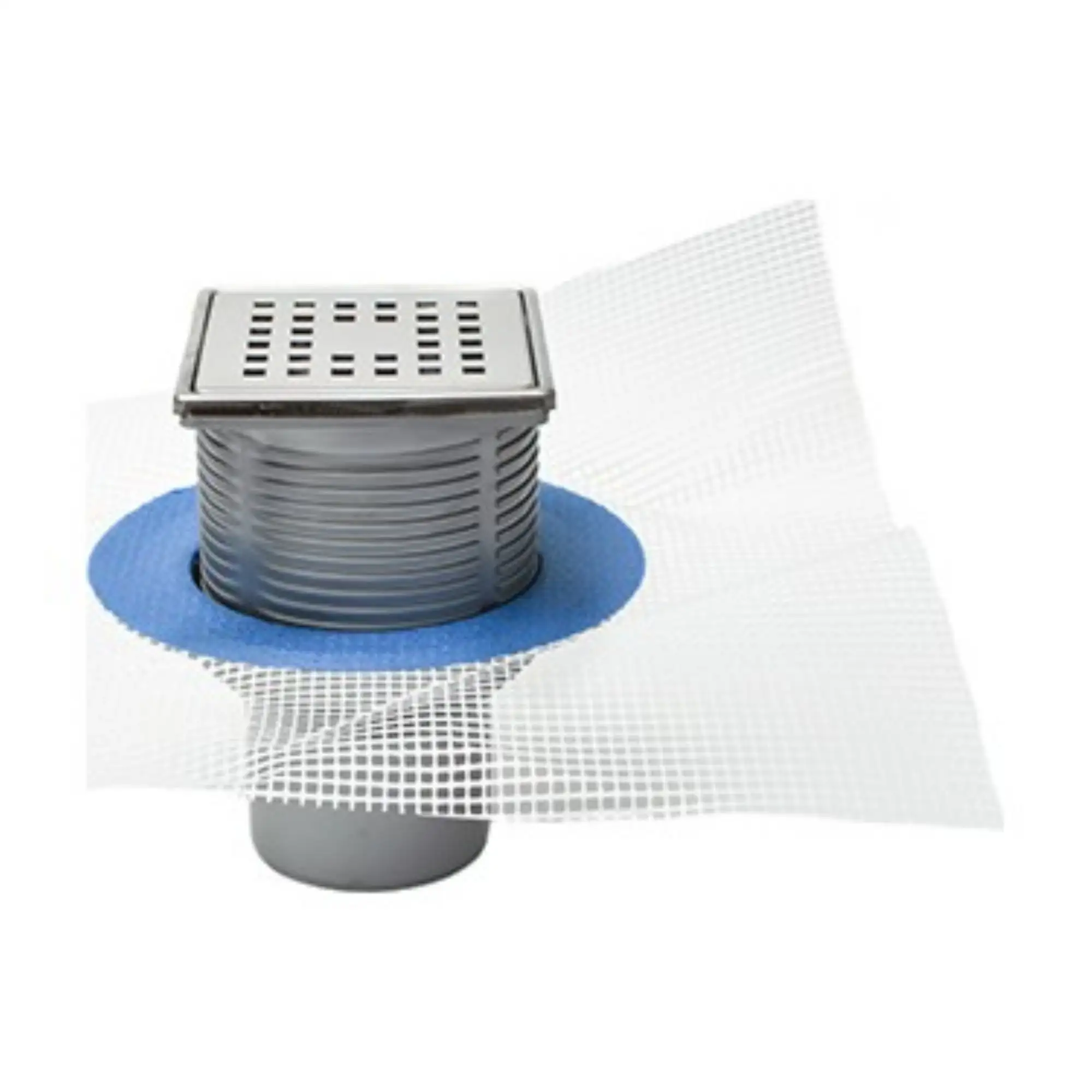Sukar Q70 Alttan Çıkışlı 15x15 Paslanmaz Çelik Süzgeç